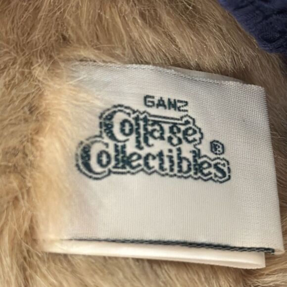 GANZ Cottage Collectibles Paula-Girl Bear w' Dress Jointed Plush  18" 1999 - Picture 6 of 10